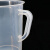 冰禹 BT-18 塑料刻度量杯 加厚实验室器皿 带把测量计量杯 250/500/1000/2000ml套装 