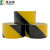 康迪普 PVC警示胶带贴地斑马胶带警戒车间地面黄黑划线地板 50mm（宽）*33米长黑黄