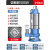 迪万奈特 水泵304不锈钢污水泵化粪池防汛切割泵 1500W2寸口10米管5米线