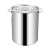 兰诗 水桶 酒店学校不锈钢桶加厚厨房储水桶汤桶 加厚带盖40*50CM FW1572
