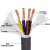 高柔耐折拖链电缆线TRVV2 3 4芯耐油耐拉信号电缆线机械手臂线 TRVV4芯0.2平方 (5米价格)