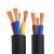 京昂电线软线2芯3芯1 1.5 2.5 4 6平方电源户外护套线电缆线 3乘1.5平方100米