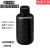 NIKKO试剂瓶塑料瓶样品瓶HDPE瓶圆形方形黑色遮光防漏50-2000ml 250ml圆形窄口带刻度