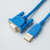 适用信捷文本OP320-A触摸屏MD204L/306L编程电缆下载线USB-MD204L 【隔离蓝】光电隔离+在线监控 3米+镀金工艺接口