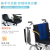 三贵MIKI轮椅MPTWSW-47JL折叠轻便铝合金扶手脚踏可掀开拆卸老人残疾人多功能代步轮椅车 MPTCWSW-47JL 介护型小轮