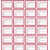 图书分类标签河北省中小学图书标签彩色书标图书馆色标图书耗材 T类(一张32贴