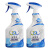 洁而亮 JRL102  玻璃清洁剂 多功能浴室清洗剂 除垢去污剂 玻璃水 500ml*3瓶
