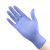 超护紫蓝色一次性无粉丁腈手套 橡胶手套 一次性胶皮多用途手套 袋装 紫蓝色 M 