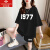 俞兆林（YUZHAOLIN）品牌200斤大码胖mm黑色休闲运动套装女2024夏季宽松短裤两件套 9413黑色 M码建议80-100斤