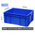 收纳盒餐馆配送带盖塑料水产箱养龟物料餐具箱不含税运 3#餐具箱盖 蓝色