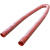 耐高温风管红色矽胶300度硫化防火阻燃玻璃纤维管钢丝管排烟排尘 内径80mm(4米1根)