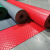 鸣固 ZJ6988牛津防滑地垫 加厚耐磨PVC橡胶地毯仓库走廊浴室塑胶垫 宽1.5m长15m厚1.5mm 灰色
