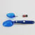 芯硅谷【企业专享】 D6409 不锈钢电子称量勺,500g/0.1g 透明蓝色 1个