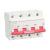 LIANCE 联测LCDB9-125 4P 125A过载短路保护器 低压小型断路器（单位：只） 红白色 AC230V