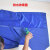 保罗岚芝 防水防油耐酸碱工作服罩衣 深蓝色 小号长度110厘米 