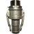 304不锈钢1寸水泵磅配件活接扳把卡扣式快速接头钢丝软管皮管水管ONEVAN 304DN65*2.5寸C+E(一套)