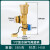 地暖分水器自动排气阀暖气片1寸末端DN25放水阀门放气三尾件 1寸自动排气放水阀(本色兰柄)