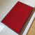 庄太太 酒红色1.2*1m 商用PVC双条纹复合胶底地毯防滑可裁剪ZTT-9044