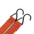 金固牢 打包绳子平板车捆绳 绑带拉弹力带挂钩绳子 1.8米乳胶丝（颜色随机） KZS-420