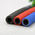 浩哲PVC三胶两线氧气乙炔管 耐高温高压防爆耐寒工业塑胶管 黑色条纹 30米 外径8mm