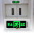 安燚 36*16.5cm(正向带底盒) 嵌入式消防应急灯LED安全出口指示牌镶嵌暗装疏散标志灯AYK-075