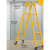 加厚2米关节梯子直马两用梯工程梯攀爬扶梯钢管防滑人字议价 加宽加厚 2.0米关节梯