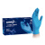 一次性丁腈手套耐酸碱实验室无粉加工橡胶手套 [耐用型]蓝色丁腈 100只/盒 L