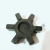 橡胶L型六角胶 联轴器梅花垫圈 弹性块L050/070/L075/090/095/099 L075垫圈.