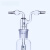125ml250ml500/1000多孔气体洗瓶高硼硅玻璃洗气瓶玻璃缓冲瓶 气体洗瓶 500ml