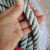 Dubetter锦纶绳3股变色龙绳高空坐板绳 外墙吊板主绳滑板绳子 22mm三股锦纶 120米