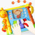 六面体儿童玩具手拍鼓多功能彩虹钢琴键音乐启蒙婴幼儿玩具拍拍鼓