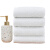 斯铂格 毛巾白色90克33*73cm 宾馆酒店洗浴足疗一次性用品 可定制 （10条装） BGS-199