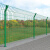 德威狮  双边丝护栏网铁丝网圈地隔离网防护网高速公路围栏养殖网片（带一根预埋柱）6毫米1.8米高3米宽一套