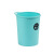 茶花塑料垃圾桶现货批发加厚无盖压圈简约厨房卫生间废纸篓7.9L 1523 颜色随机