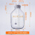 玻璃洗气瓶气体洗瓶万用瓶集气瓶广口大口瓶带刻度 洗气瓶全套 10000ml高硼硅