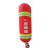 厂家订做6.8L/9L正压式空气呼吸器气瓶面罩保护套阻燃气瓶套 粉红色9L橘红气瓶罩