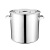 安立信 不锈钢汤桶带盖大容量储水桶 40L口径40cm*高度40cm