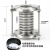 不锈钢法兰连接波纹管膨胀节补偿器拉杆伸缩节304船用刚管道DN25 DN32
