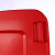 格圣奇塑料分类垃圾桶工业用大号回收箱环保桶红色240L有害C4051