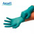 ansell92-600一次性丁腈手套加厚耐用餐饮橡胶实验室家务劳保 92-600绿色丁睛手套（100只/盒） M