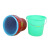 威佳塑料水桶17L红色加厚手提清洁水桶加厚耐用塑料水桶手提式大容量水桶