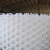 兴选工品  阳台防护网塑料平网养殖网养鸽子漏屎网窗户防护网 一米价 白色料宽70厘米 孔1.8厘米每米