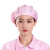 共泰 防静电厨师帽 工作帽 GT-CSM1 透气网 粉色 均码 10顶/件