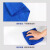 Supercloud 清洁抹布超细纤维吸水大毛巾 商用保洁厨房擦窗洗车 30*70cm蓝色5条