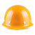 工品星 安全帽 进口ABS 新国标 建筑工程电力施头盔 防砸透气抗冲击GPX-A-1T 黄色 