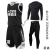 XMSJ篮球装备全套 篮球服套装男球衣定制打底紧身运动比赛训练长袖队 208黑色 3XS(110-120cm)