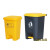 定制适用废料化学品分类垃圾箱脚踏垃圾桶锐器加厚型塑料加厚大桶针筒 20L加厚脚踏桶-灰色 无