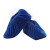 阿力牛 AZF78 防滑可水洗绒布鞋套 机房室内成人脚套 单位日用鞋套 绒布款深蓝色（5双） 均码 