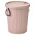 萨弗狄 加厚塑料过滤圆形垃圾桶 咖啡色小号8升 SLC223-03 1个价格3个起订
