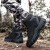 RZWOLF高帮马丁靴男款作战术军训练沙漠丛林防滑军勾户外徒步登山靴子 702黑色 40